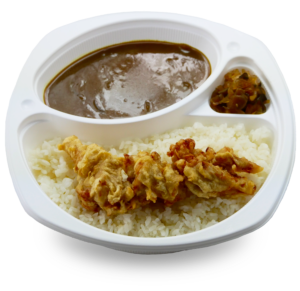 とり天カレー弁当