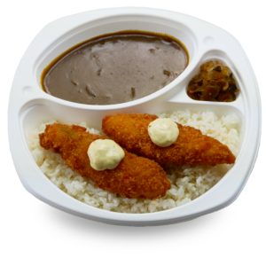 タルフィッシュカレー弁当