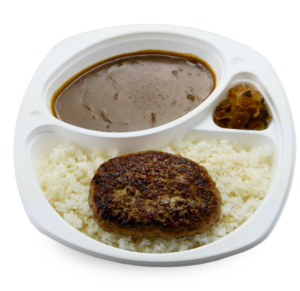 ハンバーグカレー弁当
