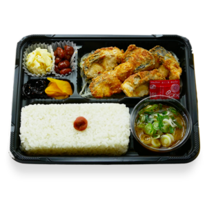 鯖の竜田揚げ弁当