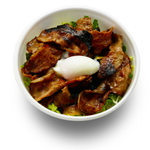 温玉豚丼